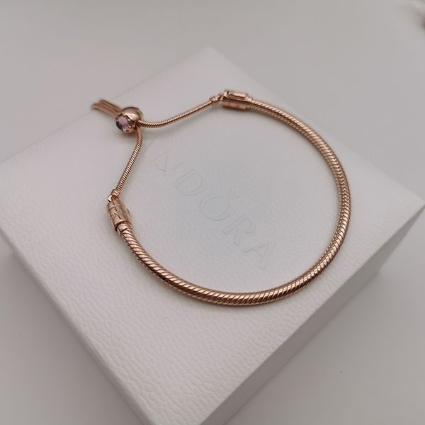 

100% 925 sterling silver women's bracelet white nail heart bracelet with magic box beads European charm pendant box