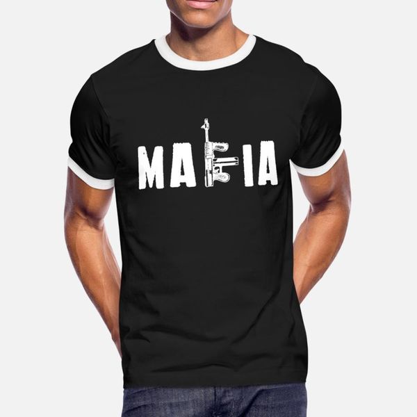 

mafia тенниска мужчин проектирование хлопка шеи экипажа джентльмены солнечный свет строительство весна формальное рубашка