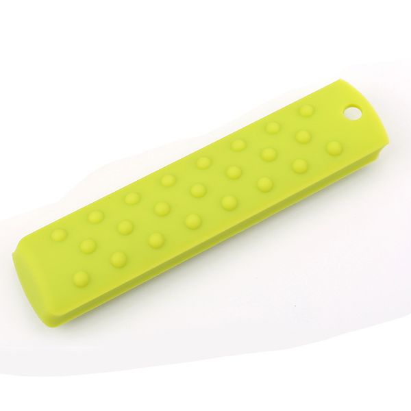 

silicone pot pan handle mitts cover holder heat resist insulation non-slip cookware part utensil kitchen cooking tool
