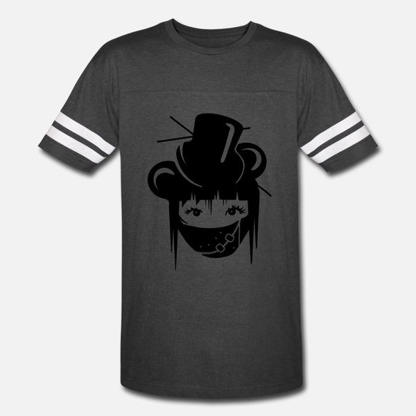 

девушка в визуальный kei стиль t shirt мужчины печать с коротким рукавом круглый шеи письмо интересные аутентичные summer family рубашка