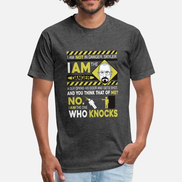 

breaking bad i am the danger awesome t shirt men cute cotton crew neck original cute new style spring trend shirt