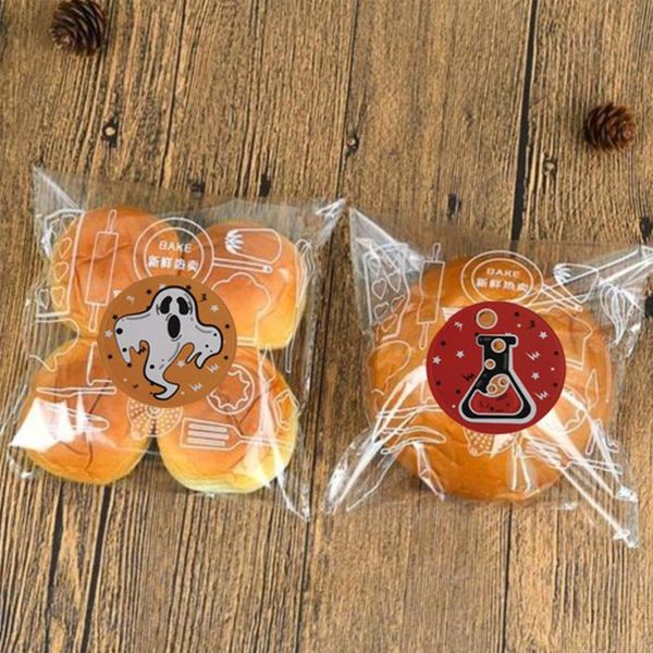 

40 sheets halloween creative sticker for baking gift decoration