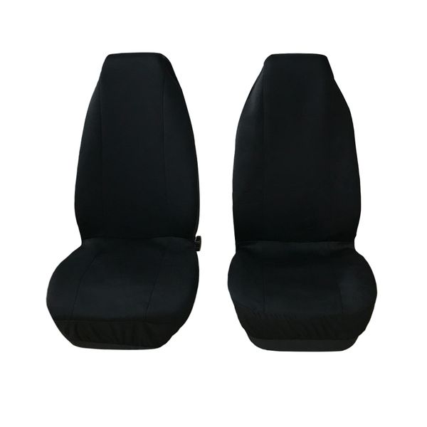 

winsun 4pcs general seasons one piece 5 seats car seat covers set black