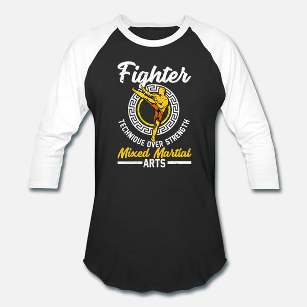 

mixed martial arts fighter technique over strength t shirt men character 100% cotton round collar interesting funny casual letter shirt