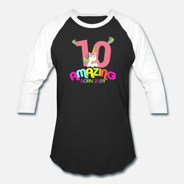

10th birthday celebration gift amazing since 2009 t shirt men customize tee shirt o-neck kawaii fitness building summer style standard shirt