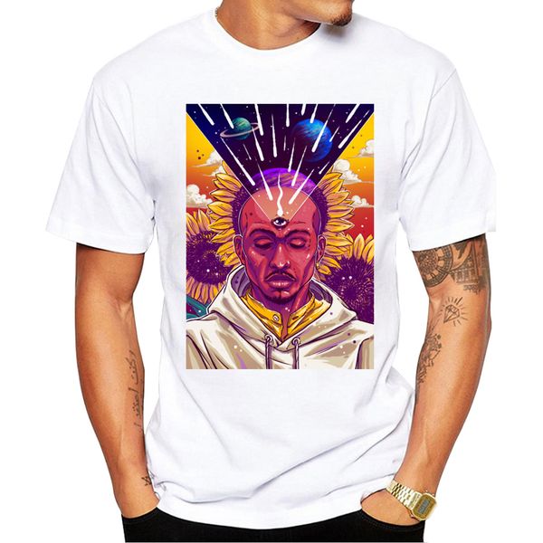 

teehub new arrivals fashion ilusion men t-shirt short sleeve tee funny imagination man printed geek tshirts hipster