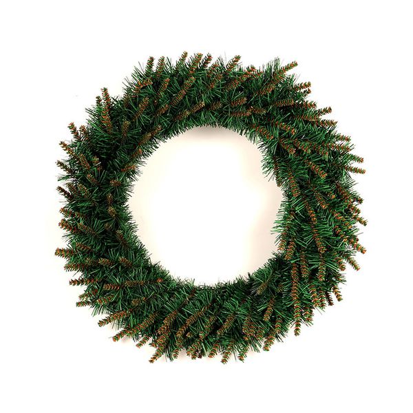 

30 / 40см christmas party supplies венок висячие с легкой вечнозеленое дерево diy
