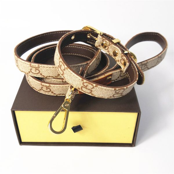 

2020 new original old flower leather pet collars dog collar leash suit wholesale pet products manufacturers