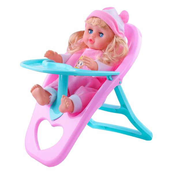 

дети притворись игрушки играть 28см baby doll с стул set куклы мебель