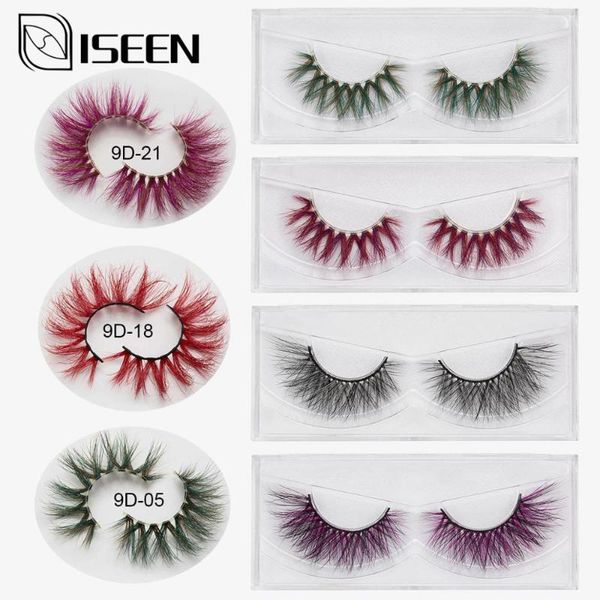 

false eyelashes 3d luxury mink lashes natural long thick fluffy colorful zero cruelty reusable extension