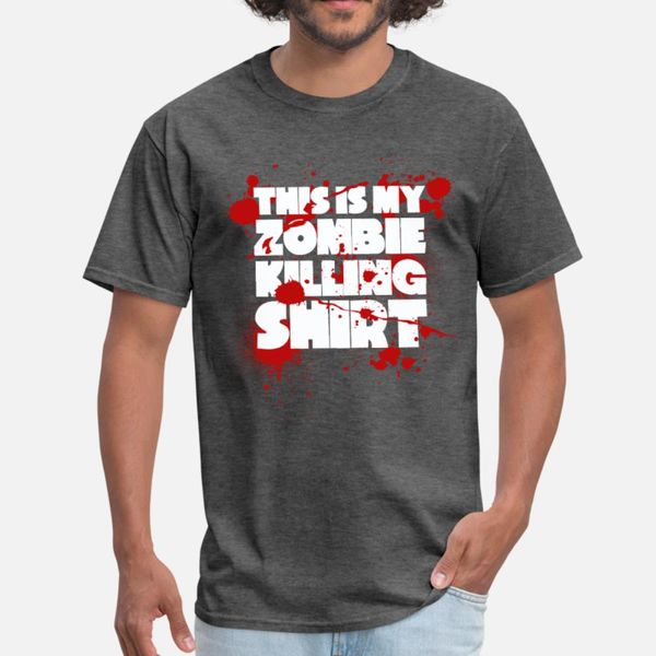 

zombie killing halloween bloody zombies gory t shirt men personalized tee shirt crew neck gents fitness basic spring autumn natural shirt