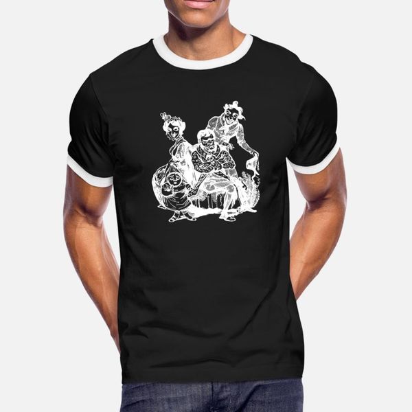 

creepy halloween t shirt men create 100% cotton s-xxxl pattern interesting casual spring normal shirt