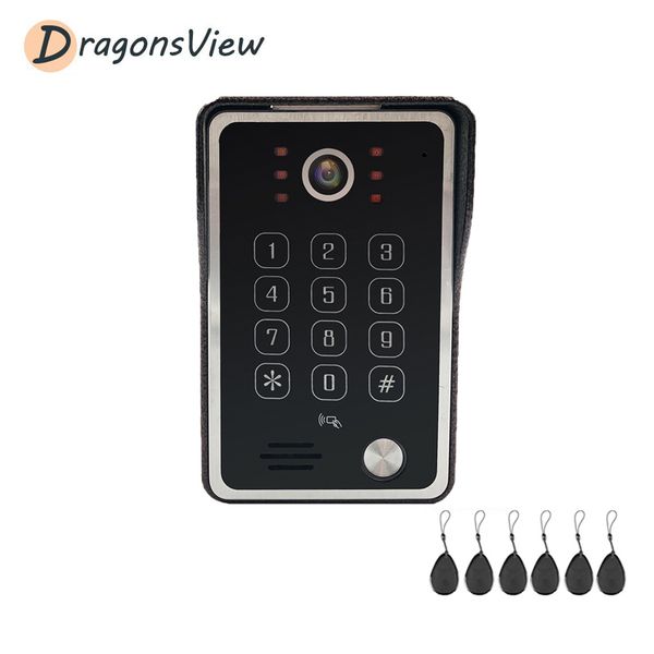 

video door phones dragonsvew phone doorbell camera 1200tvl rfid outdoor call panel for intercom night vision ip65 waterproof
