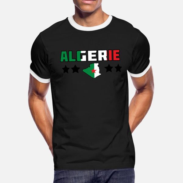 

algerie vs2 t shirt men personalized 100% cotton crew neck homme fitness funny casual summer style pattern shirt