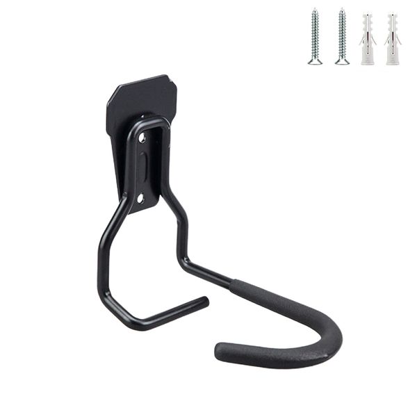 

home utility power tool organizer space saving garage double hooks wall mounted