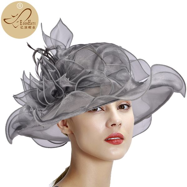 

hats for women ladies fashion hats party s10-3189, Blue;gray