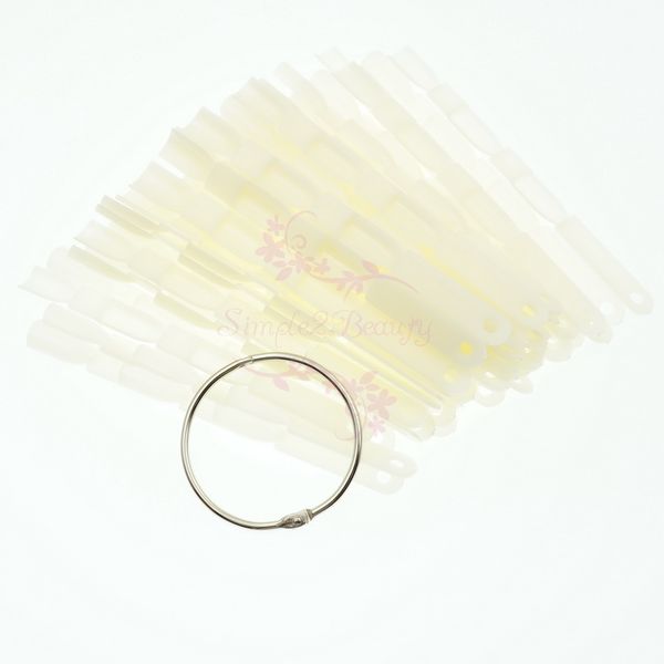 

false nails 5packs/lot 3 knots 150 color fan-shaped chart nail art polish practice display with ring salon sample tools supply, Red;gold