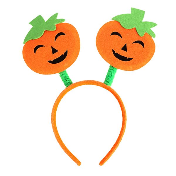 

halloween headband pumpkin smiling face hairband hair hoop costumes cosplay party accessories for kids, Slivery;golden