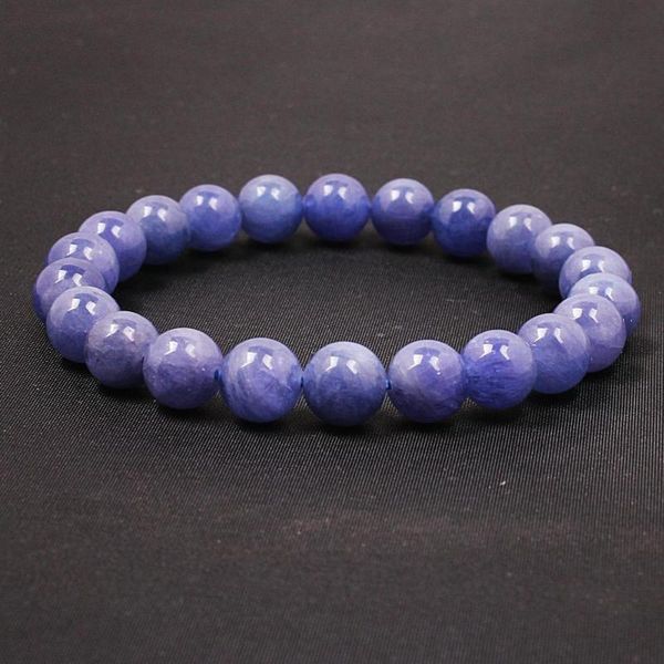 

new fashion zoisite bracelet natural stone loose beads 8 mm for women men friend birthday holiday gift, Black