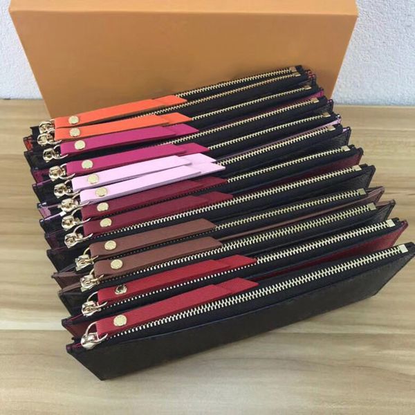 

six color letter flower wallet fold double wallet women wallets handbags purses come with box bg017