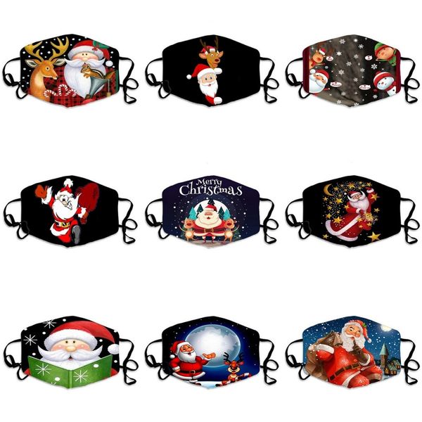 

prective ice silk face mask mascherine camouflage strawberry print anti dust breathable mouth designer face masks#518, Black