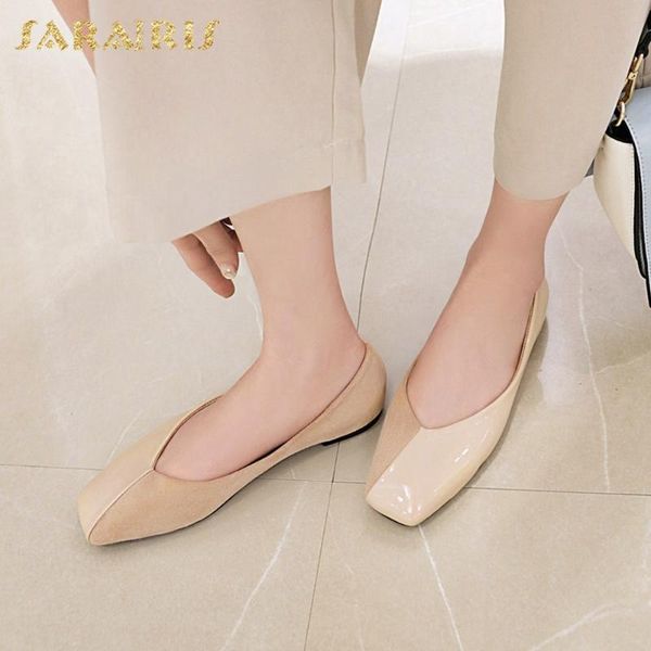 

sarairis мода новый дизайн dropship площади toe слип-on повседневная обувь женщина flats женский квартира с комфортные flats женская обувь, Black