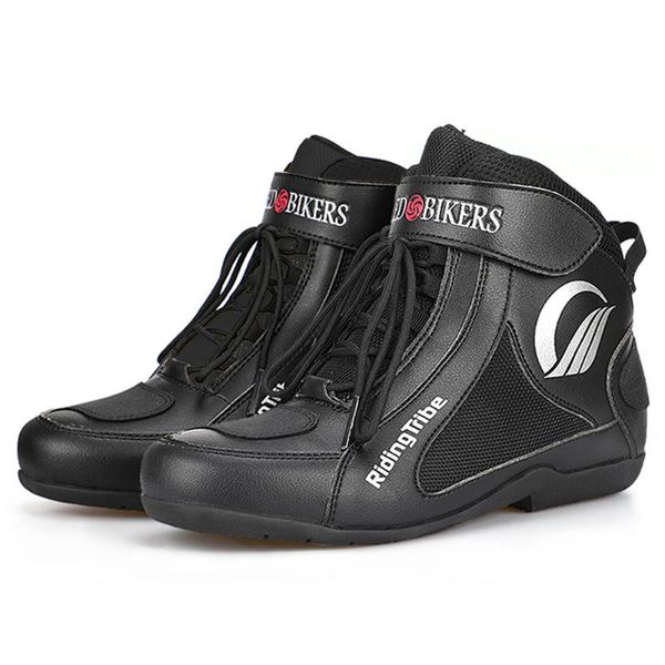 

black motorcycle boots summer breathable touring casual riding boots motorbike biker ankle botas moto motocross riding