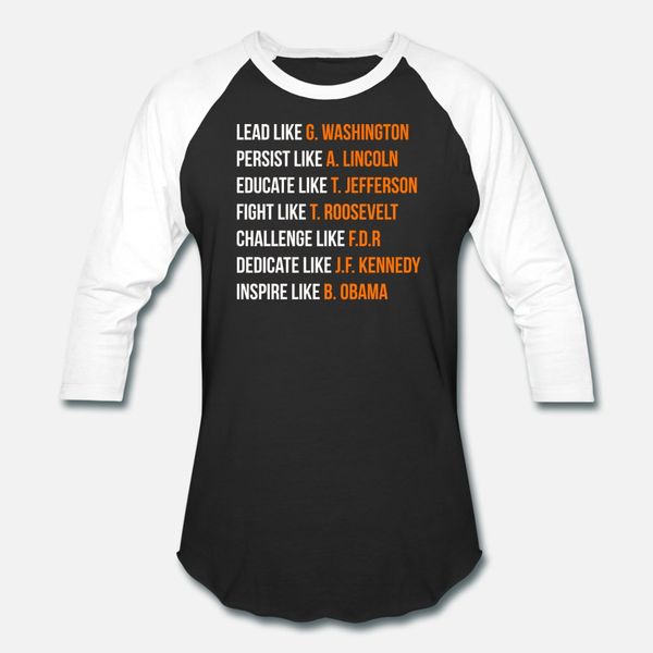 

lead like g washington t shirt men create 100% cotton s-xxxl trend fit authentic summer style original shirt