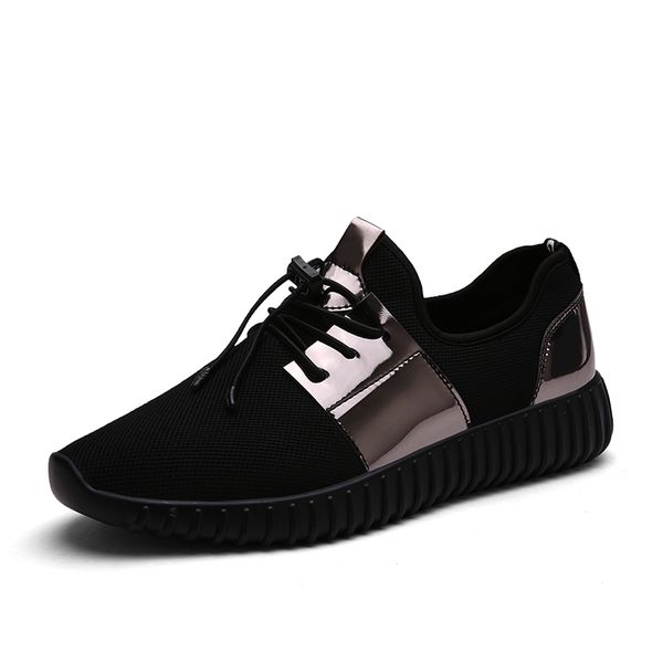 

veamors light walking shoes for woman man mesh breathable casual shoes pu sole sneakers plus size 35-46 black