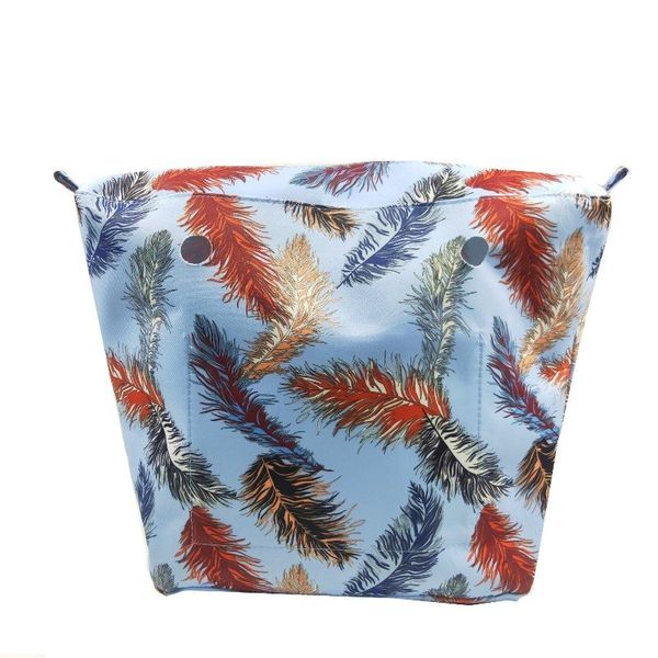 

1 piece blue design canvas lining classic size for obag handbag 2020