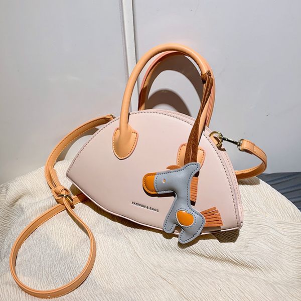 

women cute casual ladies panelled doll pu leather shoulder bags 2020 luxury designer crossbody handbags travel fashion love