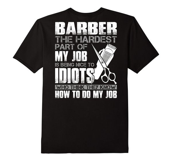 

2019 новый летний прохладный tee рубашки barber life is хлопок футболки