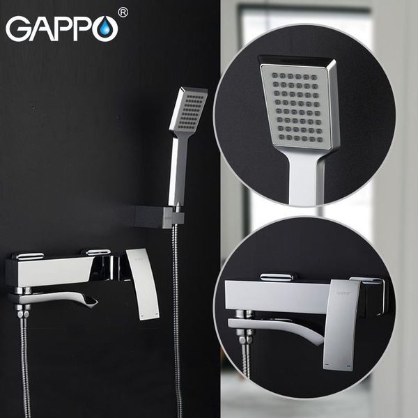 

brass bathroom head hand set shower mixer tap torneira mixer bathtub sink sink faucet bath shower gappo faucets bathtub tap kpaho sq2009