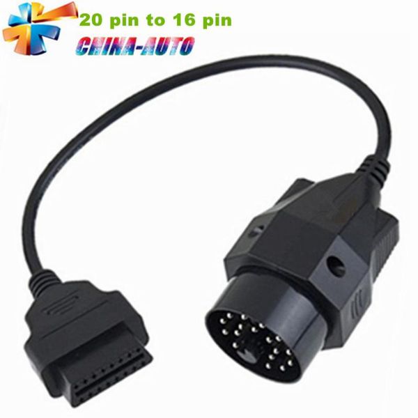 

obd ii 20 pin to 16 pin obd2 diagnostic tool adapter connector car cable for 20pin