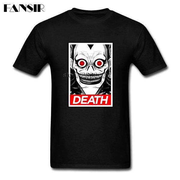 

printing t shirt mens death note men tshirts custom cotton short sleeve clothes