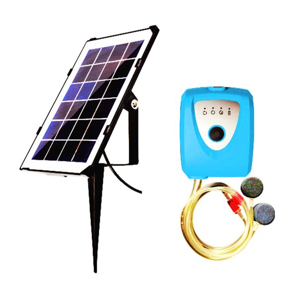 

outdoor pool water pump aquarium fish tank solar powered oxygenator circulation