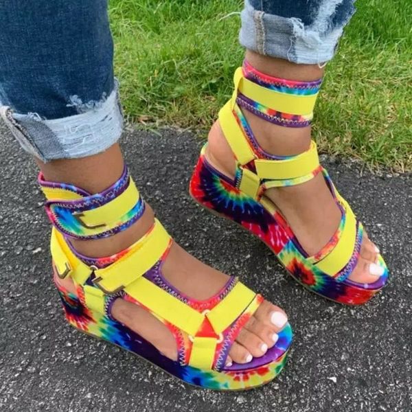 

european and american fashion sponge cake thick-soled fish mouth sandals female summer hollow camouflage shoes, Black