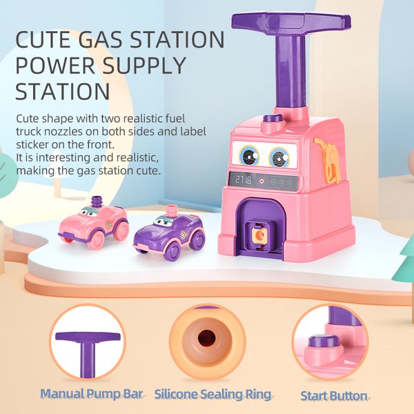 

toy toy balloon creative children education gift aerodynamic car early car colors balloon kid power 2 fun gmwam