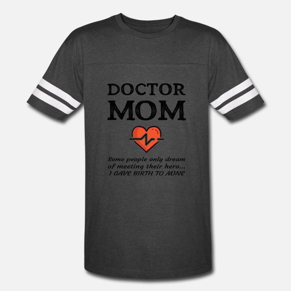 

proud mom of a doctor mother medical md son gift t shirt men designs tee shirt o-neck fit cute building summer style kawaii shirt