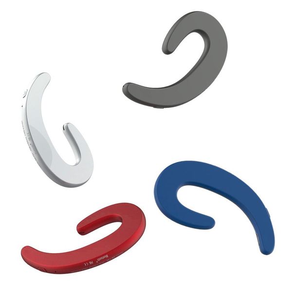 

cgjxsnew design wireless bluetooth headphones bone conduction earphones non in ear wireless earbuds headset with microphone for iphone samsu