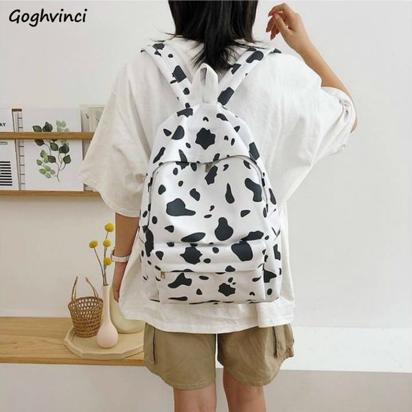 

женщины рюкзаки oxford корова pattern крупнотоннажная новый камуфляж водонепроницаемая девушки рюкзак студенты harajuku street wear модный