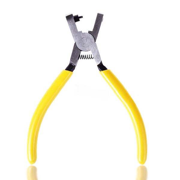 

universal hand leather strap watch band belt tool hole punch pliers tool