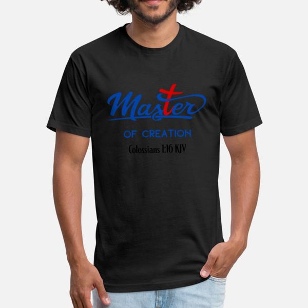 

master of creation t shirt men personalized cotton o neck male famous authentic spring kawaii shirt
