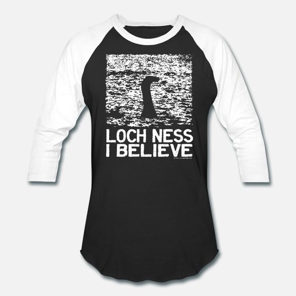 

loch ness i believe t shirt men create short sleeve s-xxxl unique fit funny spring autumn original shirt