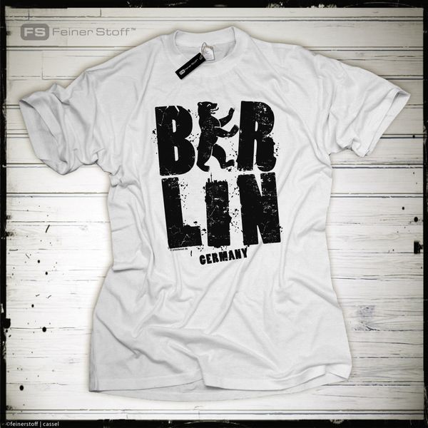 

2019 fashion summer style i love berlin bear cities t-shirt souvenir city life main city cult fun shirt tee shirt