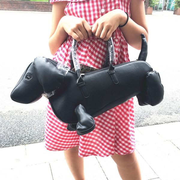 

2020 new women casual zipper solid soft single amliya trendsetter essential shoulder bag tote dachshund cross simulation