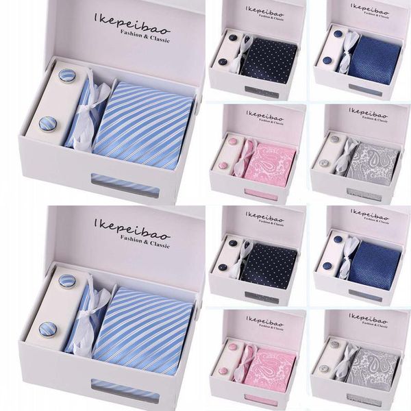 

широкий галстук бизнес для corbatas паста мужчины цветочные colar связи ikepeibao синий лота hanky ​​gravatá запонки установить новые связи, Black;blue