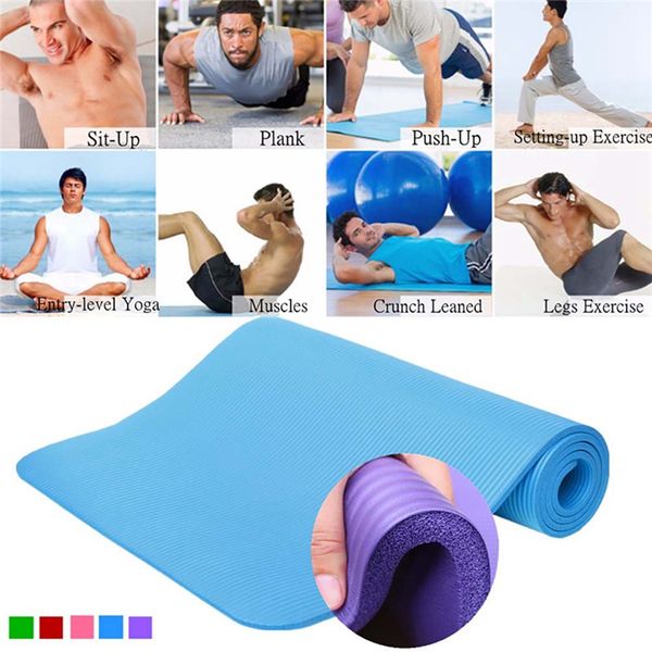 

yoga mats non-slip mat sports fitness soft pilates can be folded for