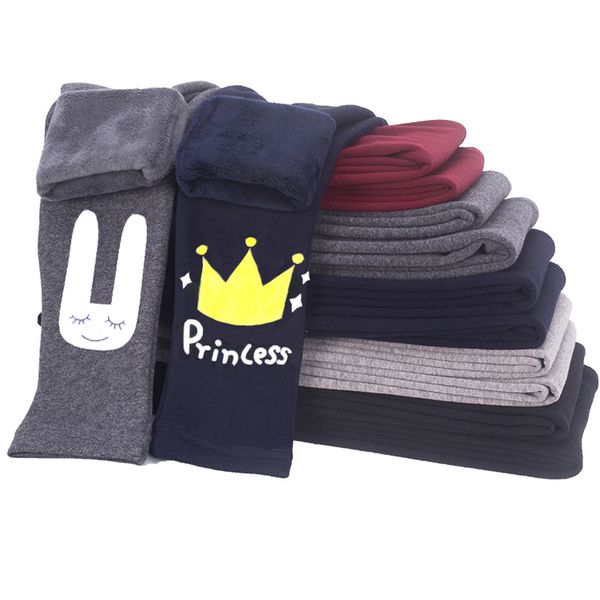 

girls leggings girls leggings pants winter thickening pure cotton warm pants kids casual clothing winter leggings, Blue