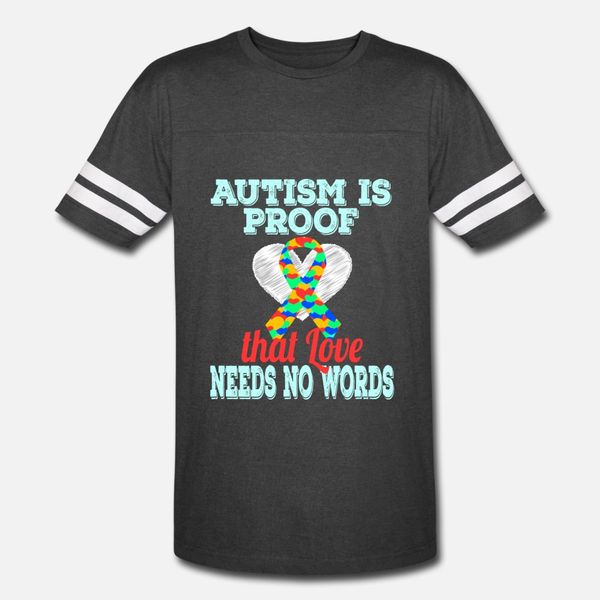 

autism awareness tee autism is proof that love t shirt men designs cotton s-3xl clothing graphic humor summer vintage shirt